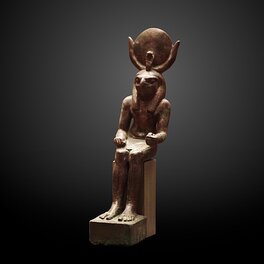 Statue de Khonsou Musée d'art de Genève
