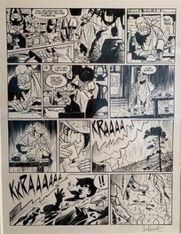 Matthieu Bonhomme - L’Homme qui tua Lucky Luke - Planche originale