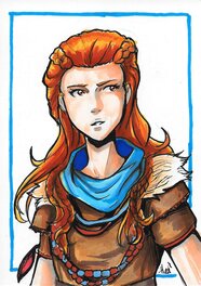 Hedrick - Aloy (Horizon Zero Dawn) - Original Illustration