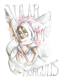 La Patte du Tigre - Arya Stark - Original Illustration