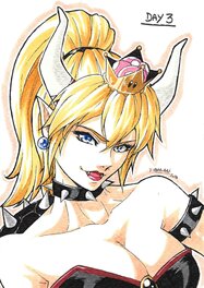 Taulan - Bowsette - Illustration originale