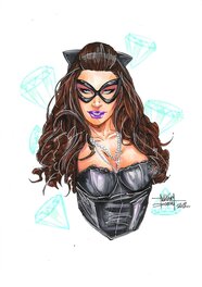 Anthony Dugenest - Catwoman - Illustration originale