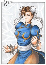 Hedrick - Chun-Li (Street FIghter) - Original Illustration