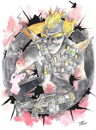 Zero - Junkrat (Overwatch) - Original Illustration