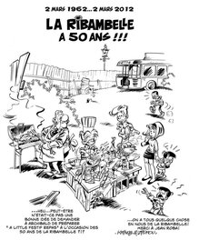 Une autre utilisation pour la page du site web de Dargaud pour le 50e de la série Une autre utilisation pour la page du site web de Dargaud pour le 50e de la série