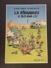 Une des utilisations du dessin pour le 50e de la série Une des utilisations du dessin pour le 50e de la série