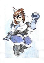 Fei - Mei (Overwatch) - Illustration originale