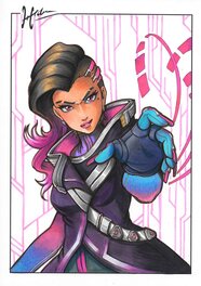 Hedrick - Sombra (Overwatch) - Illustration originale