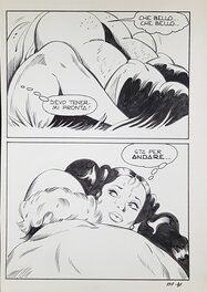 Mario Janni - Maghella #110 P31 - Planche originale