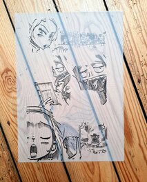Planche Encrée Manga Dofus Arena Tome 3 Planche Encrée Manga Dofus Arena Tome 3