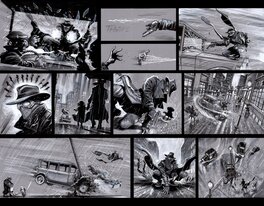 Planche originale - Spider-Man Noir #1