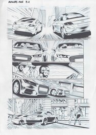 Manuel Garcia - Avengers Audi, pag. 1 - Planche originale