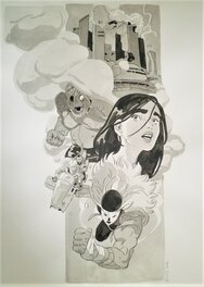 Bastien Vivès - Lastman - Original Illustration