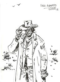 Jesús Alonso Iglesias - Cowboy - Original Illustration