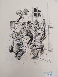 René Follet - Cash - Original Illustration