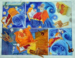 Gradimir Smudja - Smudja_Vincent-et-Van-Gogh_P..._Original - Comic Strip