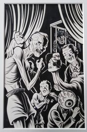 Charles Burns - Freak Show - Planche originale