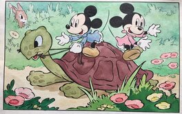 Studios Disney - Mickey Mouse 1953 - Planche originale
