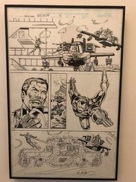 Bob Leyton - Iron man - Comic Strip