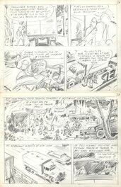 Maurice Tillieux - Tillieux : Jess Long tome 1, "Les nouveaux négriers", scénario dessiné planche 7 - Œuvre originale