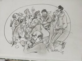 François Walthéry - Walthéry et ses amis dessinateurs - Original Illustration