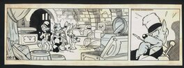 Marten Toonder - Panda - strip from album 1 - Planche originale