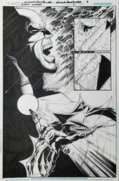 Ethan Van Sciver - Batman The Dark Knight - Planche originale