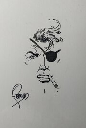 Jim Steranko - Nick Fury - Jim Steranko CGC - Original Illustration