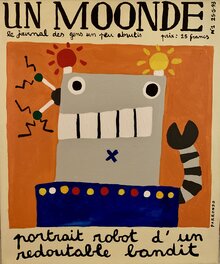 José Parrondo - Un Moonde - Original Illustration