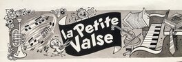 Claude Marin - La Petite Valse - Illustration originale