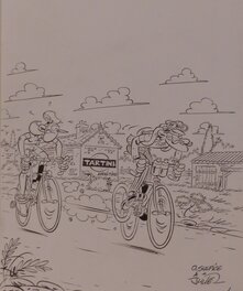 Couverture originale - Les velo maniacs