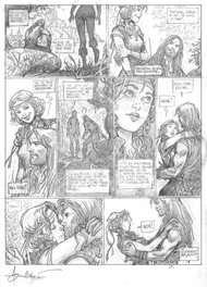 Planche - Version crayonnée Planche - Version crayonnée