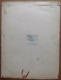 Le Dos de La Couverture du N°14 avec Tampon , Format : 23,5 X 32 Cm . Le Dos de La Couverture du N°14 avec Tampon , Format : 23,5 X 32 Cm .