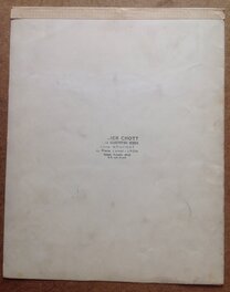 Le Dos de La Couverture du N°31 avec Tampon , Format : 26 X 32.5 Cm .