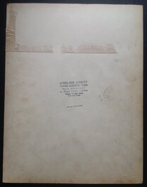 Le Dos de La Couverture du N°36 avec Tampon , au Format : 25 X 32,5 Cm . Le Dos de La Couverture du N°36 avec Tampon , au Format : 25 X 32,5 Cm .