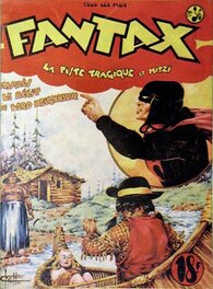 Chott pour Le Fantax 36 , BD Éo Récit Complet Éditions Pierre Mouchot Janvier 1949 .