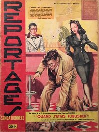 Chott pour Le Reportages Sensationnels 5 , BD Éo Récit Complet Éditions Pierre Mouchot Février 1951 . Chott pour Le Reportages Sensationnels 5 , BD Éo Récit Complet Éditions Pierre Mouchot Février 1951 .