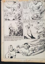 Reg Greenwood - Miror Man - Planche originale