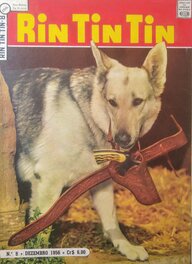 Rin Tin Tin - Ebal Portugese Cover 1956 - Illustration originale