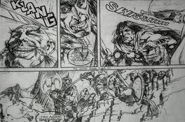 Pencil stat pre inking Pencil stat pre inking