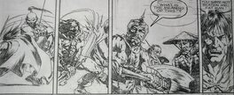 Penciled page stat pre inking Penciled page stat pre inking