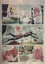 Planche 9 avec couleurs en transparence