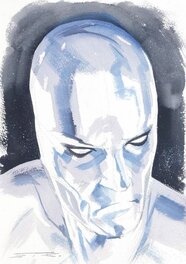 Esad Ribic - Silver SURFER watecolor illustration - Illustration originale