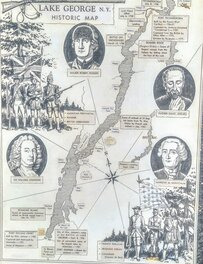 Fred Ray - Tomahawk D.C. Original Art - Planche originale