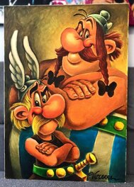 Joan Vizcarra - Hommage à "Astérix et Obélix" - Œuvre originale