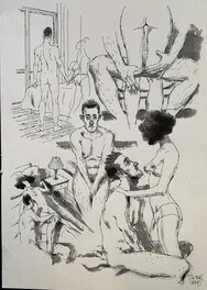 Thomas Campi - L’Eveil - Original Illustration