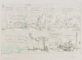 Crayonné de la planche 1a Crayonné de la planche 1a