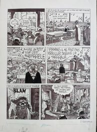 Daniel Goossens - LES CANCRES ET LES FAYOTS - pl.2 - Planche originale