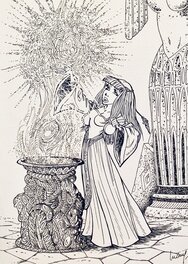 Philippe Luguy - Percevan - Altaïs - Original Illustration