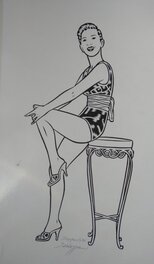 Roberto Baldazzini - Pin UP BY ROBERTO BALDAZZINI - Illustration originale